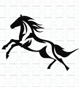 Galoppierendes Pferd